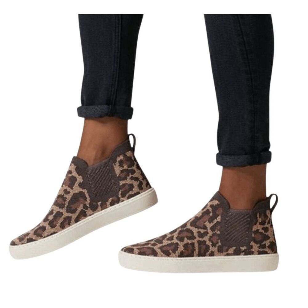 ROTHY'S Leopard Print Chelsea Boot Size 8